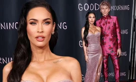Megan Fox khoe gần trọn ngực tại sự kiện cùng tình trẻ