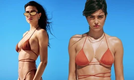 Nàng mẫu 21 tuổi Amelia Hamlin 'thiêu đốt' ánh nhìn với bikini nhỏ xíu