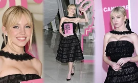 Tình tin đồn của Brad Pitt mặc cúp ngực 'nóng mắt' đi sự kiện