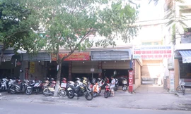 Lô đất 255 Phan Chu Trinh , Đà Nẵng sẽ thu hồi, đầu tư làm bãi đậu xe. Ảnh Nguyễn Thành