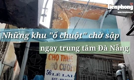 Cận cảnh những khu tập thể “ổ chuột”, nguy cơ đổ sập ở trung tâm Đà Nẵng