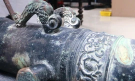 Độc đáo súng đồng thần công thành Điện Hải có nguồn gốc từ Hà Lan