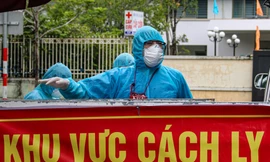 Đà Nẵng đang khẩn trương, huy động tổng lực để khoanh vùng dập dịch COVID-19. Ảnh: Nguyễn Thành