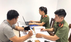 Chủ nhân trang "Tin Nóng Đà Nẵng) làm việc với cơ quan Công an. 