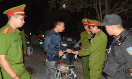 Lực lượng 911 CA TP Đà Nẵng làm nhiệm vụ. 