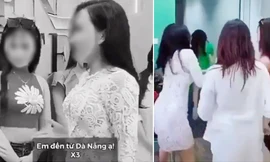 Những hình ảnh trong clip Tik Tok có nội dung kỳ thị người dân Đà Nẵng của nữ Tổng giám đốc. 