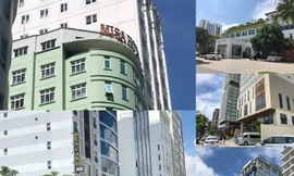 Hàng loạt khách sạn ven biển Đà Nẵng vi phạm về xả thải ra môi trường. 