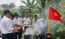 Xúc động lễ tưởng niệm 64 liệt sĩ ngã xuống ở Gạc Ma 