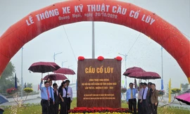 Thông xe kỹ thuật cầu dây văng hiện đại nhất Quảng Ngãi