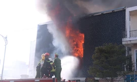 Hiện trường vụ cháy kinh hoàng tại quán bar trung tâm Đà Nẵng