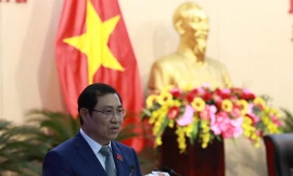 Ông Huỳnh Đức Thơ, Chủ tịch UBND TP Đà Nẵng chia sẻ tại kỳ họp thứ 9 HĐND TP Đà Nẵng khóa IX. Ảnh: Nguyễn Thành