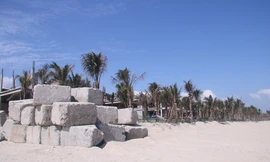 Di dời kè lấn chiếm bãi biển công cộng tại 33 biệt thự 'xây chui'