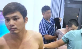 Hai nghi can bị công an bắt giữ tại Khánh Hòa và di lý về Đà Nẵng để điều tra. 