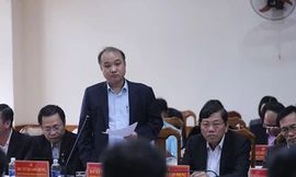 Các lãnh đạo sở, ngành thành phố Đà Nẵng trong một cuộc họp - Ảnh: Nguyễn Thành