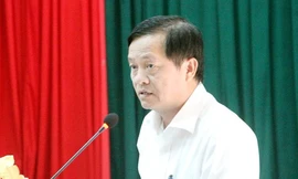 Ông Lê Văn Sơn, Phó Bí thư Quận ủy, Chủ tịch UBND quận Cẩm Lệ.