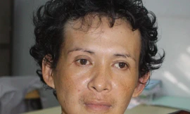 Đối tượng Võ Minh Tuấn vừa bị bắt. Ảnh: CA cung cấp. 