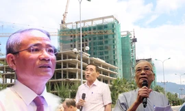 Ông Trương Quang Nghĩa, Bí thư Thành uỷ Đà Nẵng trả lời ý kiến cử tri liên quan đến vụ án 20 cựu cán bộ, lãnh đạo Đà Nẵng và dự án Đa Phước. Ảnh: Nguyễn Thành