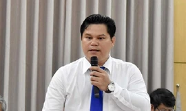 Ông Trần Phước Hiền, Tỉnh ủy viên, Bí thư Thị ủy, Chủ tịch UBND thị xã Đức Phổ, tỉnh Quảng Ngãi. Ảnh: N.H