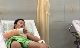 Em Nguyễn Văn Linh đã được điều trị và theo dõi tại bệnh viện Đà Nẵng