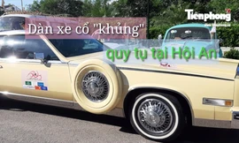 Dàn xe cổ 'khủng' quy tụ về Hội An - Mỹ Sơn