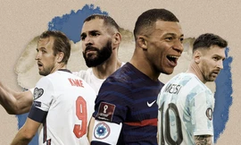 Top 10 ứng viên cho danh hiệu Chiếc giày vàng World Cup 2022