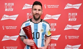 Messi chạm cột mốc lịch sử về số lần đoạt danh hiệu Cầu thủ xuất sắc nhất trận ở World Cup