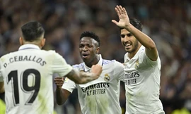 Asensio toả sáng, Real thu hẹp khoảng cách với Barca xuống còn 8 điểm
