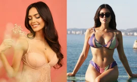 Chiêm ngưỡng vẻ gợi cảm của CĐV 'gây sốt' trên khán đài EURO 2024