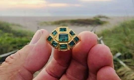 Chiếc nhẫn cổ của người Inca đẹp một cách hoàn hảo.