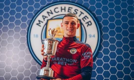 Tiền vệ Phil Foden.