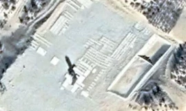 Người dùng Google Maps phát hiện bí mật gây choáng váng ẩn sâu trong sa mạc Trung Quốc 