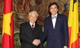 Tổng Bí thư Nguyễn Phú Trọng hội đàm với Thủ tướng Bỉ