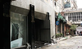 Quán bar tại Zone 9 chưa trang bị hệ thống phòng cháy chữa cháy