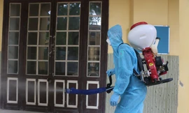 Trường học chuẩn bị các điều kiện để đón học sinh đi học trở lại từ 8/11. 