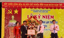 Trường THCS Cẩm Lĩnh: 60 năm trong sự nghiệp 'trồng người'