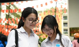 Kỳ thi tuyển sinh lớp 10 Hà Nội năm nay có gần 103.000 thí sinh dự thi. (ảnh: Như Ý)