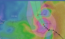 Siêu bão Doksuri vào Biển Đông, trở thành bão số 2