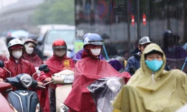 Miền Bắc sắp đón mưa dông