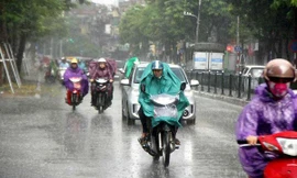 Dự báo miền Bắc sắp đón một đợt mưa dông lớn. Ảnh minh họa.