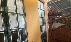 Sau bão Yagi: Trường học tan hoang, 17 trường không thể khôi phục 