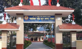 Học sinh lớp 2 bị thầy giáo đánh vì không viết được chính tả