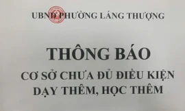 Hà Nội đóng cửa trung tâm dạy thêm, kiểm điểm giáo viên vi phạm Thông tư 29