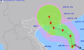 Ảnh hưởng bão số 1, Bắc Bộ và Thanh Hóa, Nghệ An có nơi mưa rất to