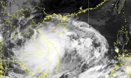 Áp thấp nhiệt đới mạnh lên thành bão, từ chiều nay gió giật mạnh trên đất liền