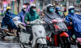 Miền Bắc sắp chuyển mưa nhỏ, mưa phùn