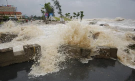 Cảnh báo nước biển dâng cao bất thường tại Hải Phòng đến Nghệ An