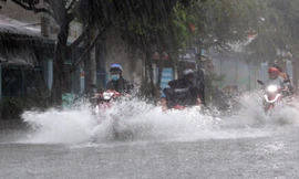 Miền Bắc đón mưa lớn kéo dài
