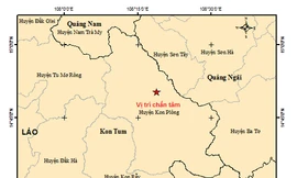Kon Tum lại động đất 