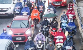 Miền Bắc tiếp tục mưa, có nơi mưa to