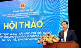 Nâng cao chất lượng xóa mù chữ cho đồng bào dân tộc thiểu số